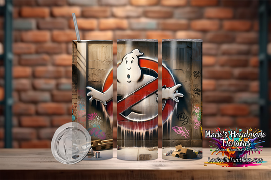 20 oz GhostBusters Graffiti Tumbler