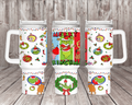 40oz Grinch Grinchmas in White