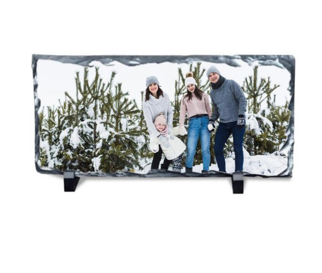 Photo of Personalized Memorial Photo Slate – 12 × 8 in