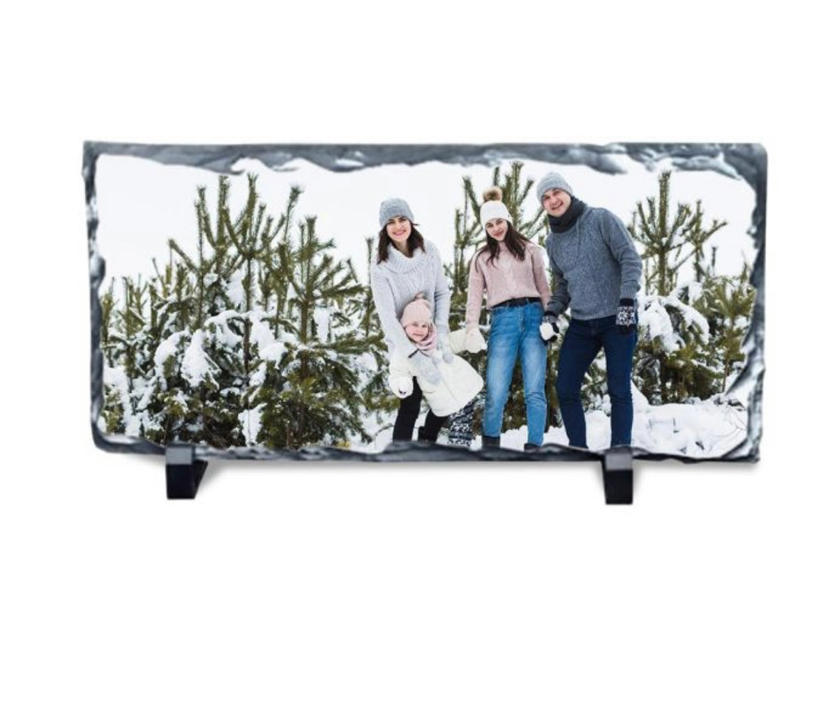 Photo of Personalized Memorial Photo Slate – 12 × 8 in