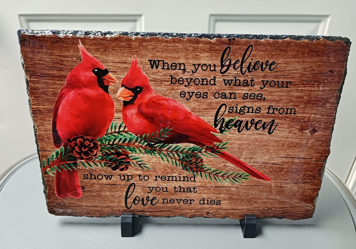 Photo of Personalized Memorial Photo Slate – 12 × 8 in