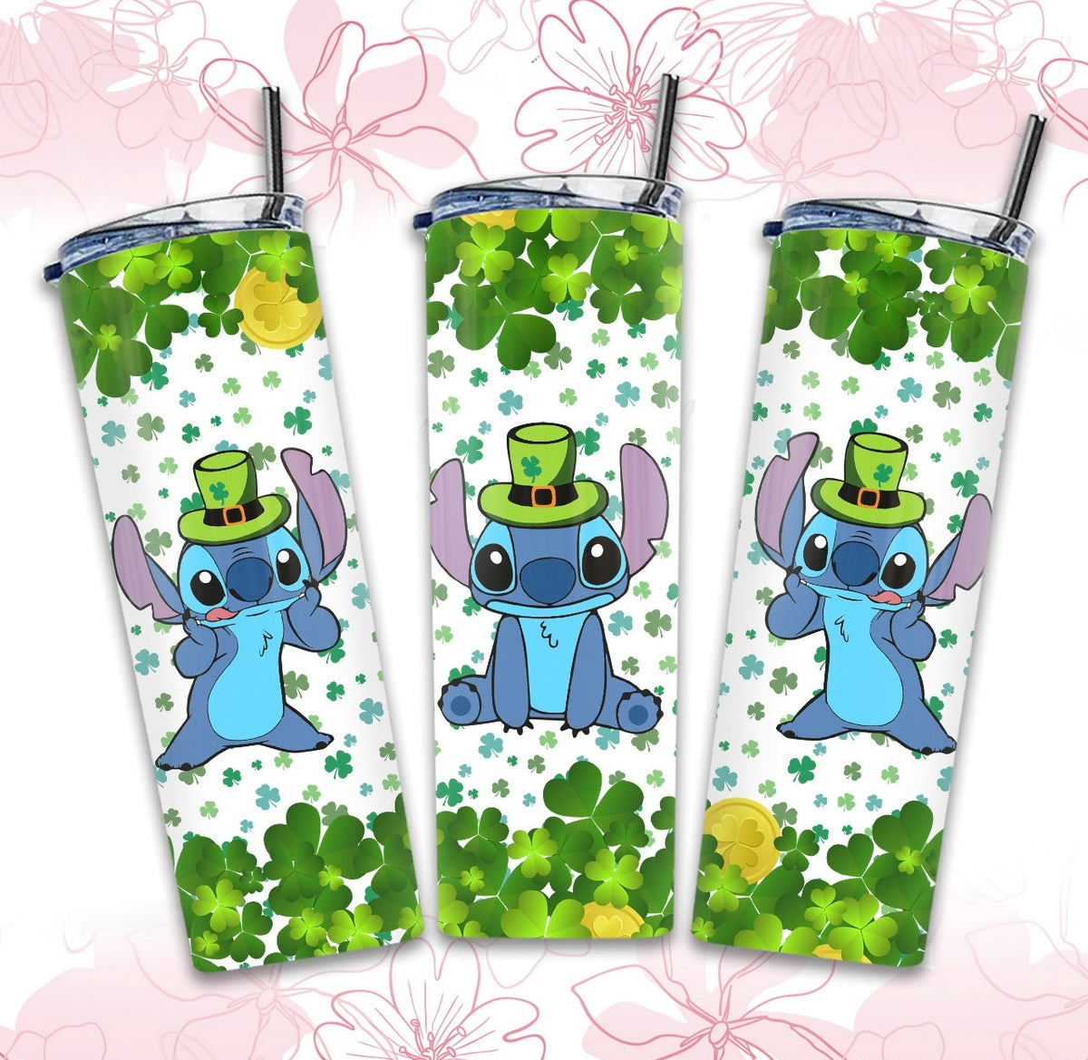 Photo of Saint Patrick's Day Lucky Alien – 20 oz Tumbler