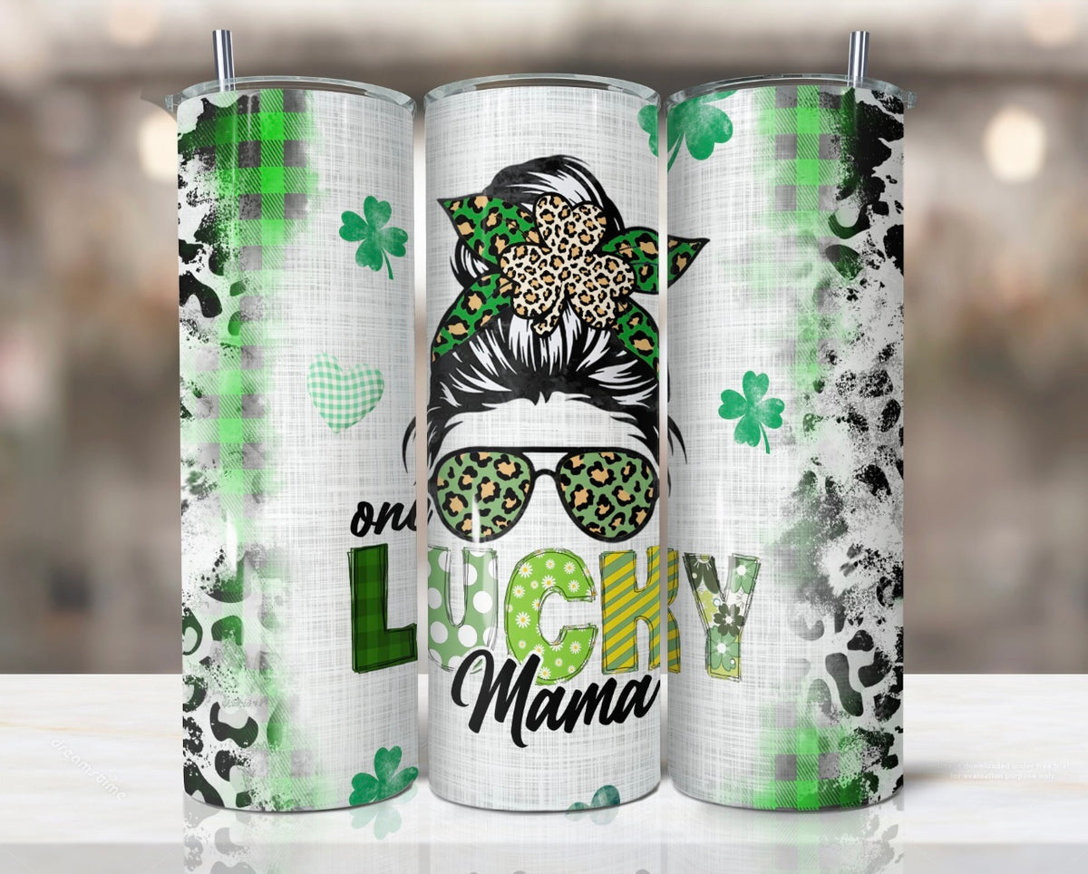One Lucky Mama Saint Patrick's Day – 20 oz Tumbler