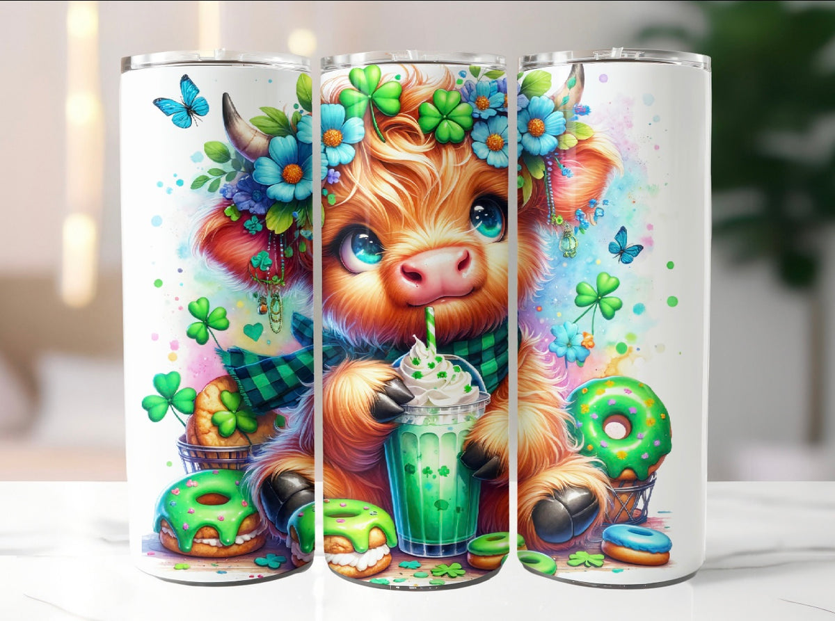 Baby Cow Shamrock Shake – 20 oz Tumbler