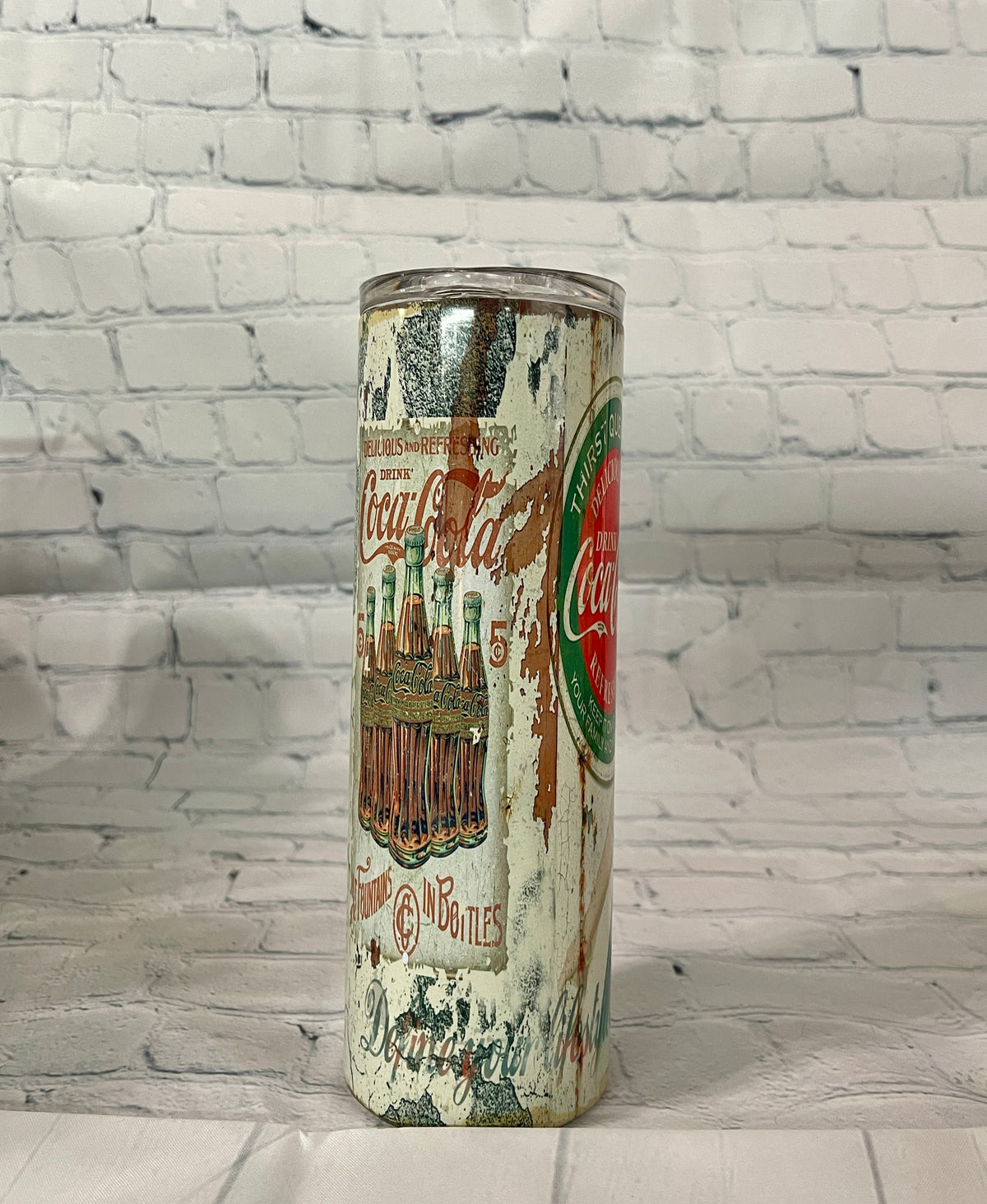 Photo of Retro Coca Cola Sign – 20 oz Tumbler