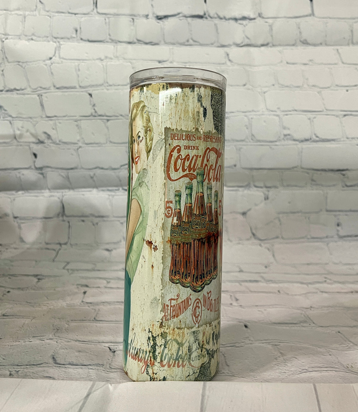 Photo of Retro Coca Cola Sign – 20 oz Tumbler