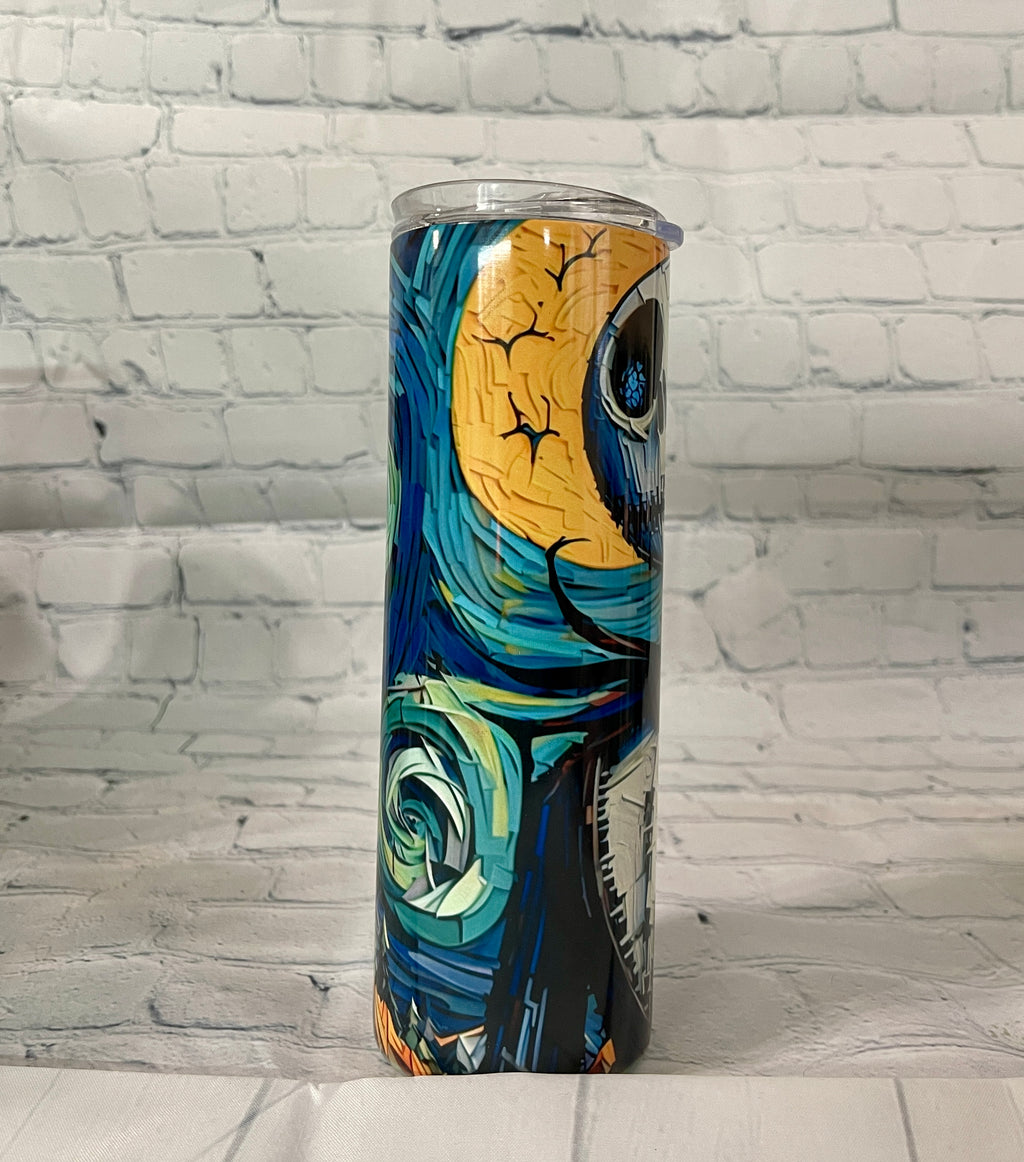 Photo of Jack Skellington Starry Night – 20 oz Tumbler