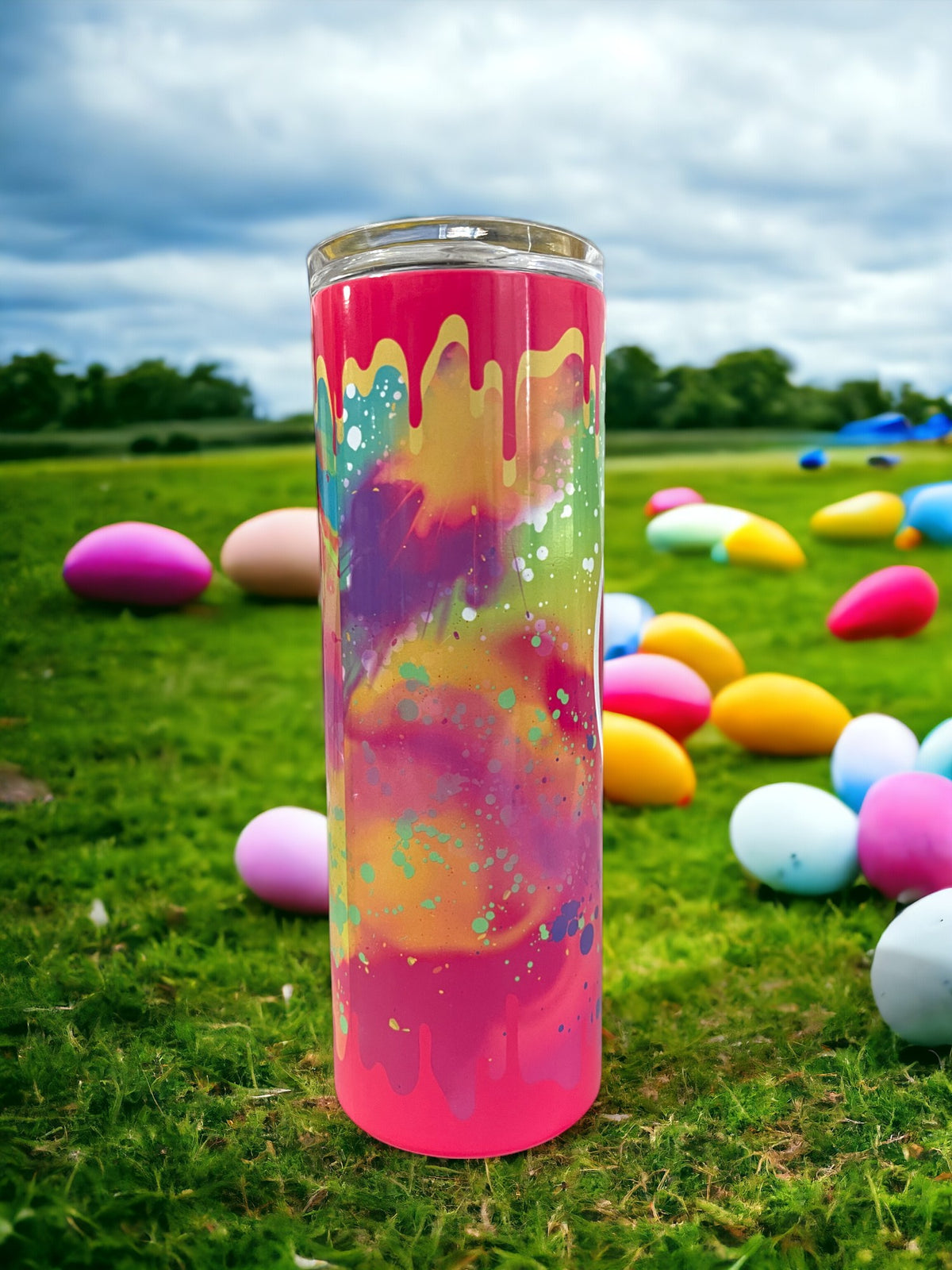 Photo of Pink Everybody's Thinking – 20 oz Tumbler