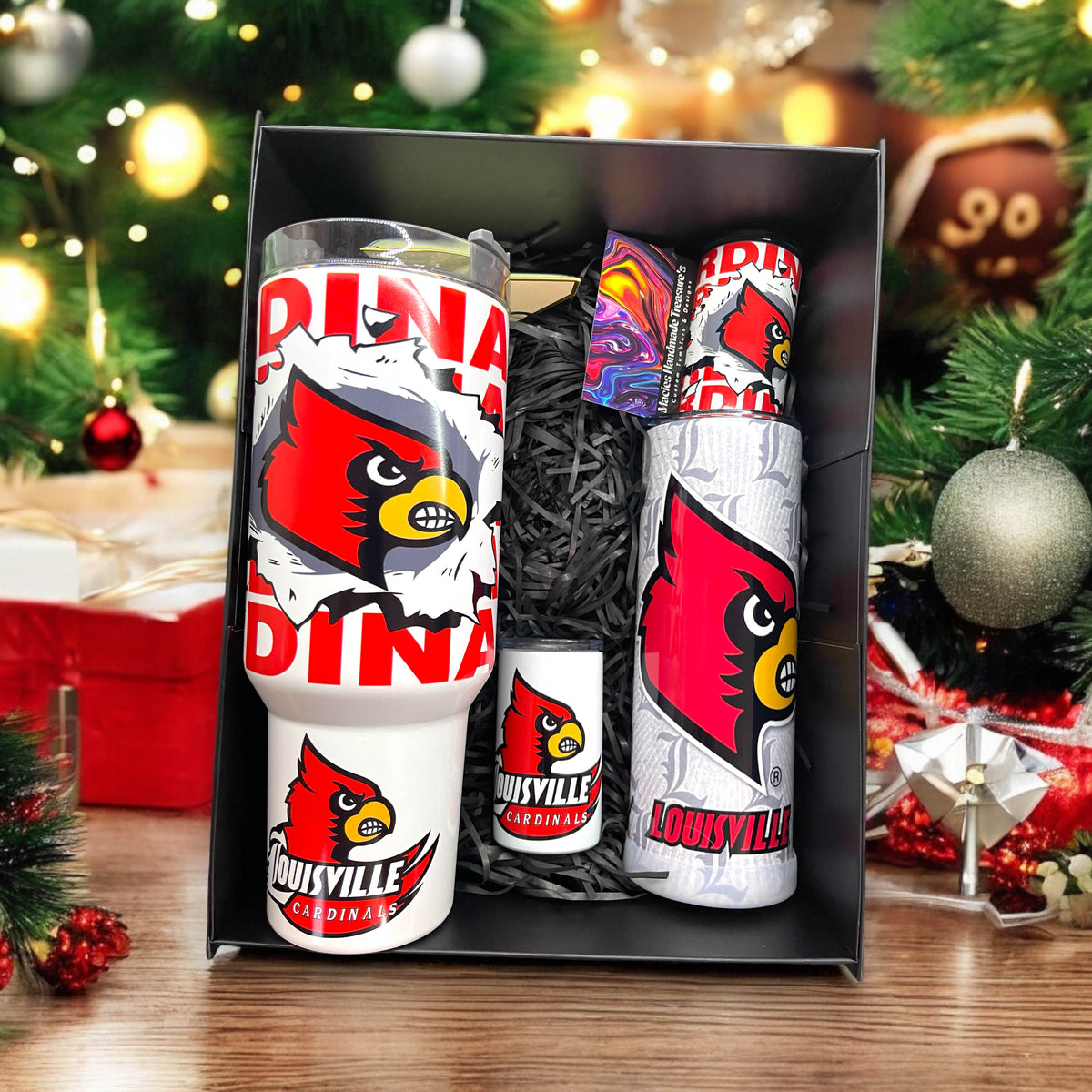 Photo of UofL Tumbler Gift Box Set