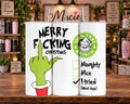Funny Grinch Christmas 20 oz Tumbler
