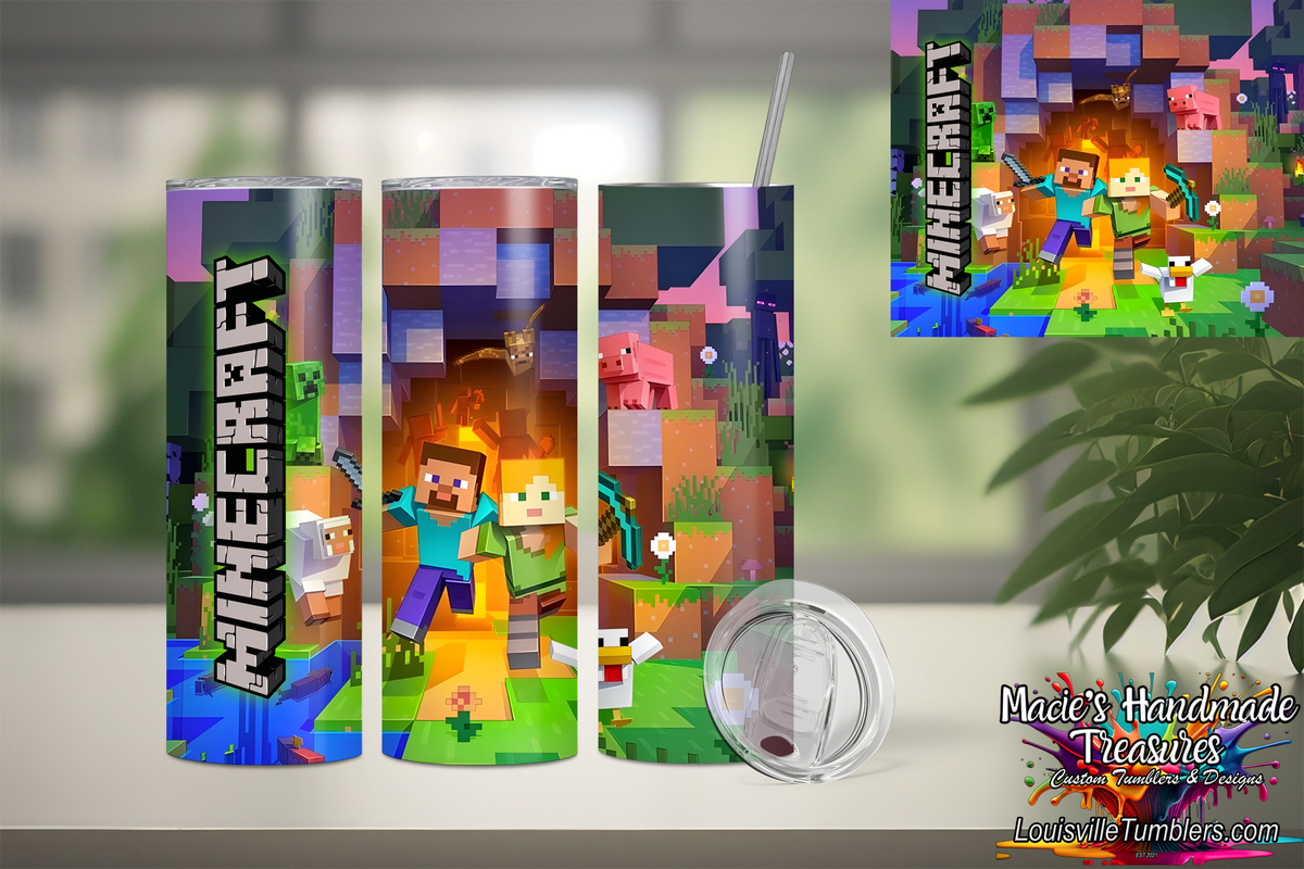 Photo of Minecraft Version 3 – 20 oz Tumbler