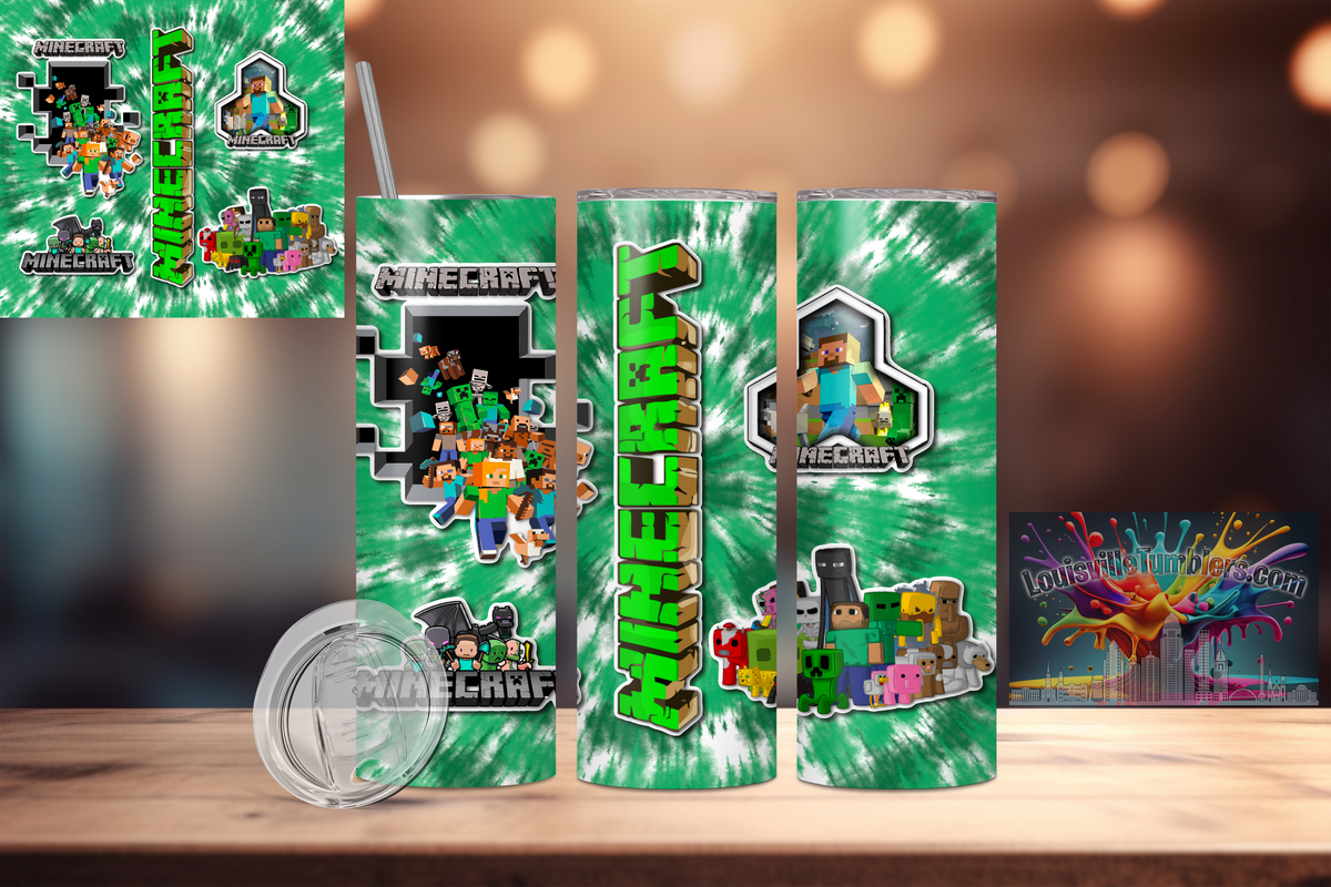 Photo of Minecraft Green – 20 oz Tumbler