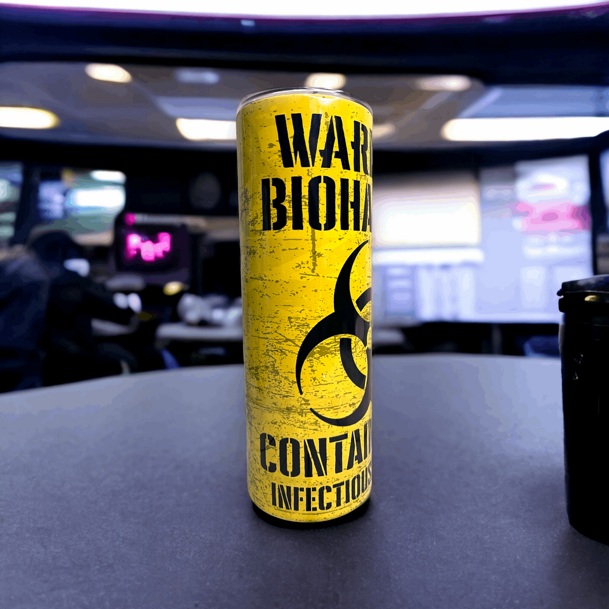 20 oz Yellow BioHazard Tumbler
