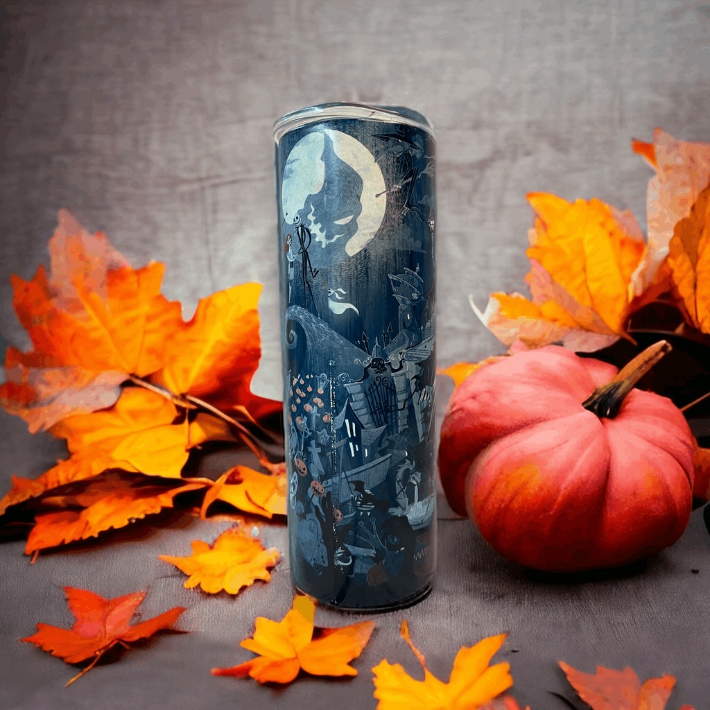 20 oz Green Glow N Dark BoogieMan Tumbler