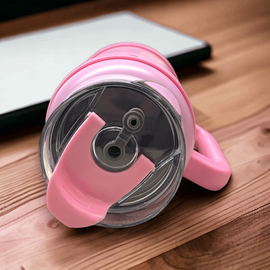 50oz Pink Powder Coated Tumbler