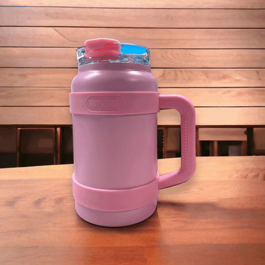50oz Pink Powder Coated Tumbler