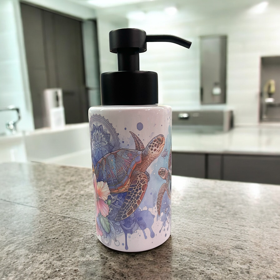 Photo of Sea Turtle – 18 oz Soap Dispenser