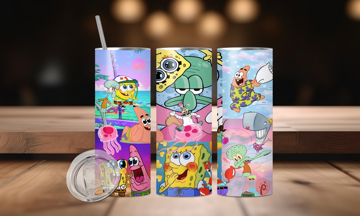 Photo of SpongeBob and Friends – 20 oz Tumbler