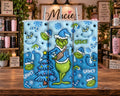 Grinch Christmas Snowflake 20 oz Tumbler