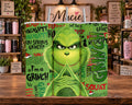 Green Grinch Christmas Design 20 oz Tumbler