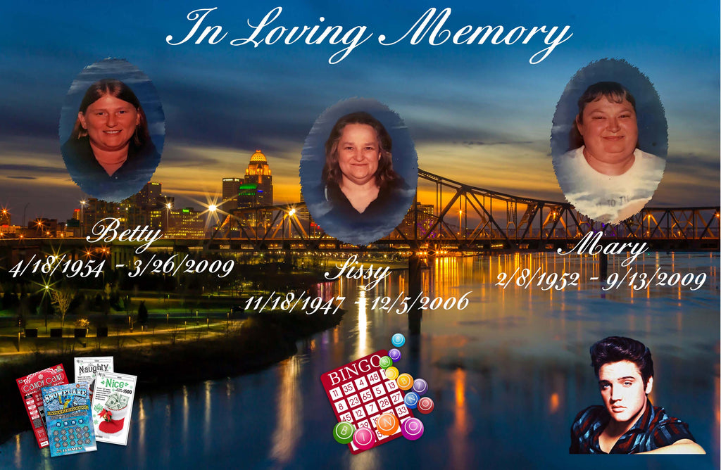 Personalized Memorial Photo Slate – 12 × 8 in