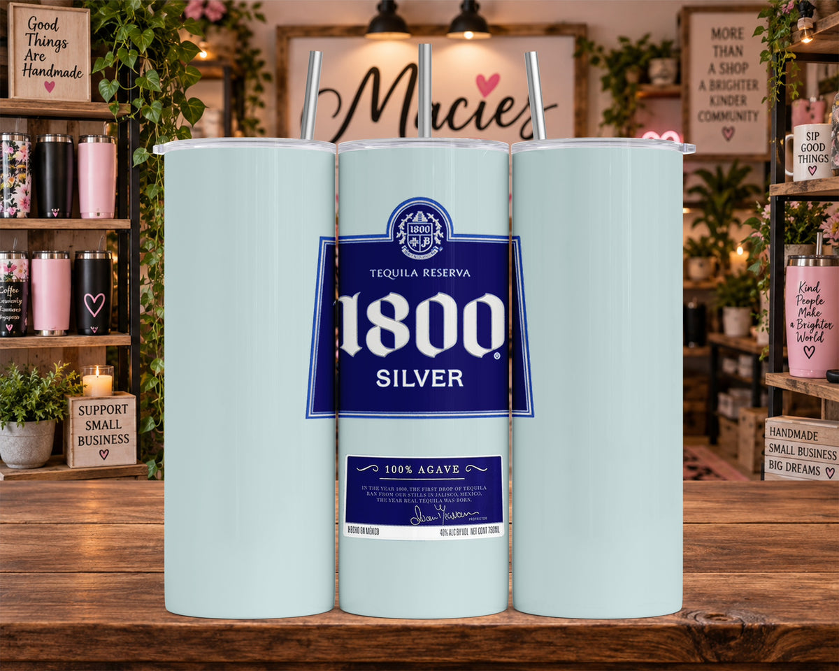 1800 Tequila Reserva Silver Label 20 oz Tumbler