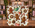 Gingerbread Christmas Treats 20 oz Tumbler