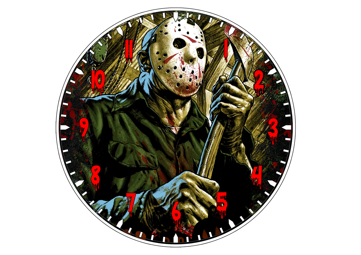 Photo of Jason & Axe Clock – 8 in