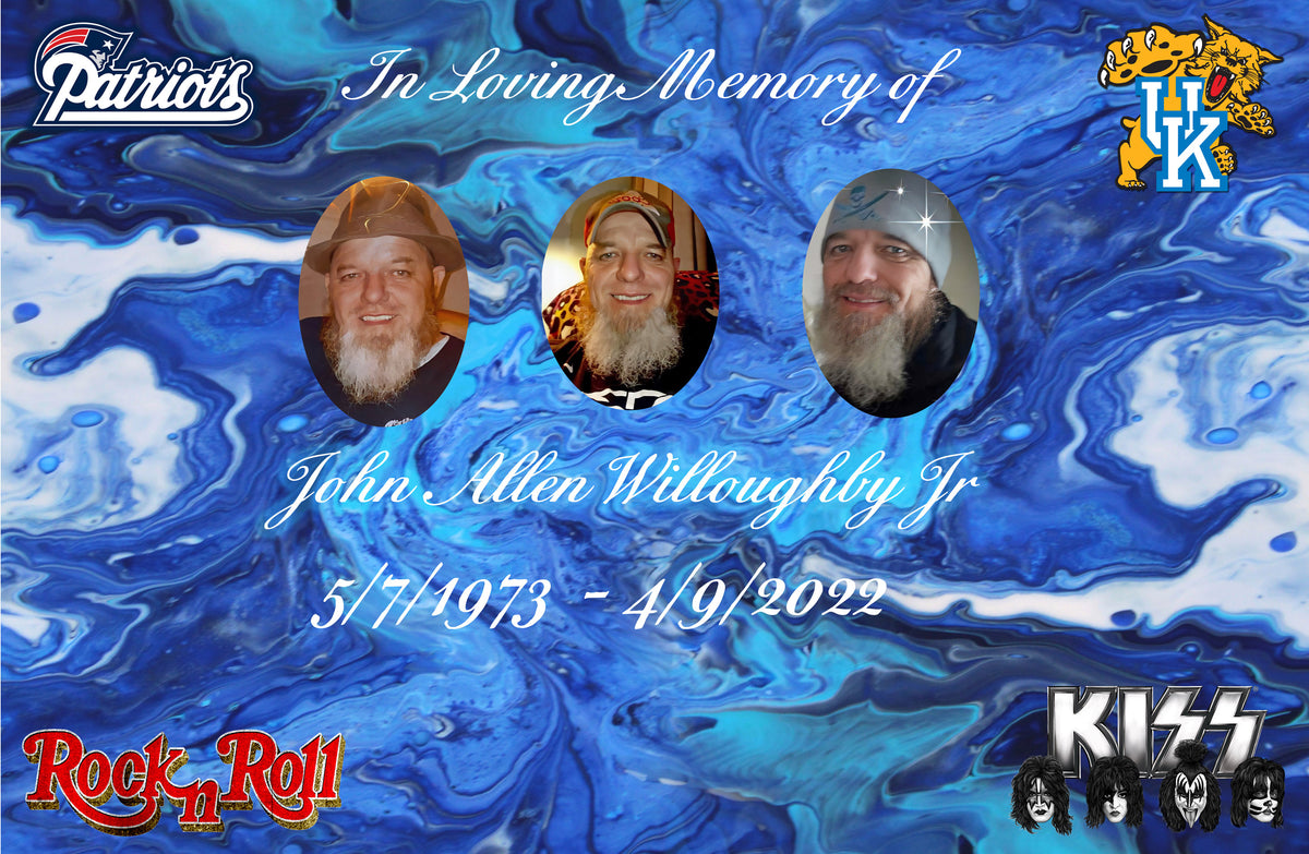 Personalized Memorial Photo Slate – 12 × 8 in