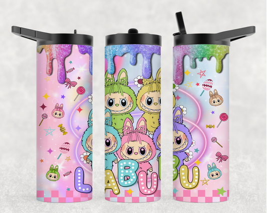 Sports lid Labubu Design Tumblers