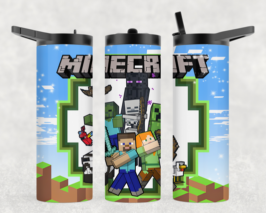 Sports Lid Duo Minecraft Tumblers