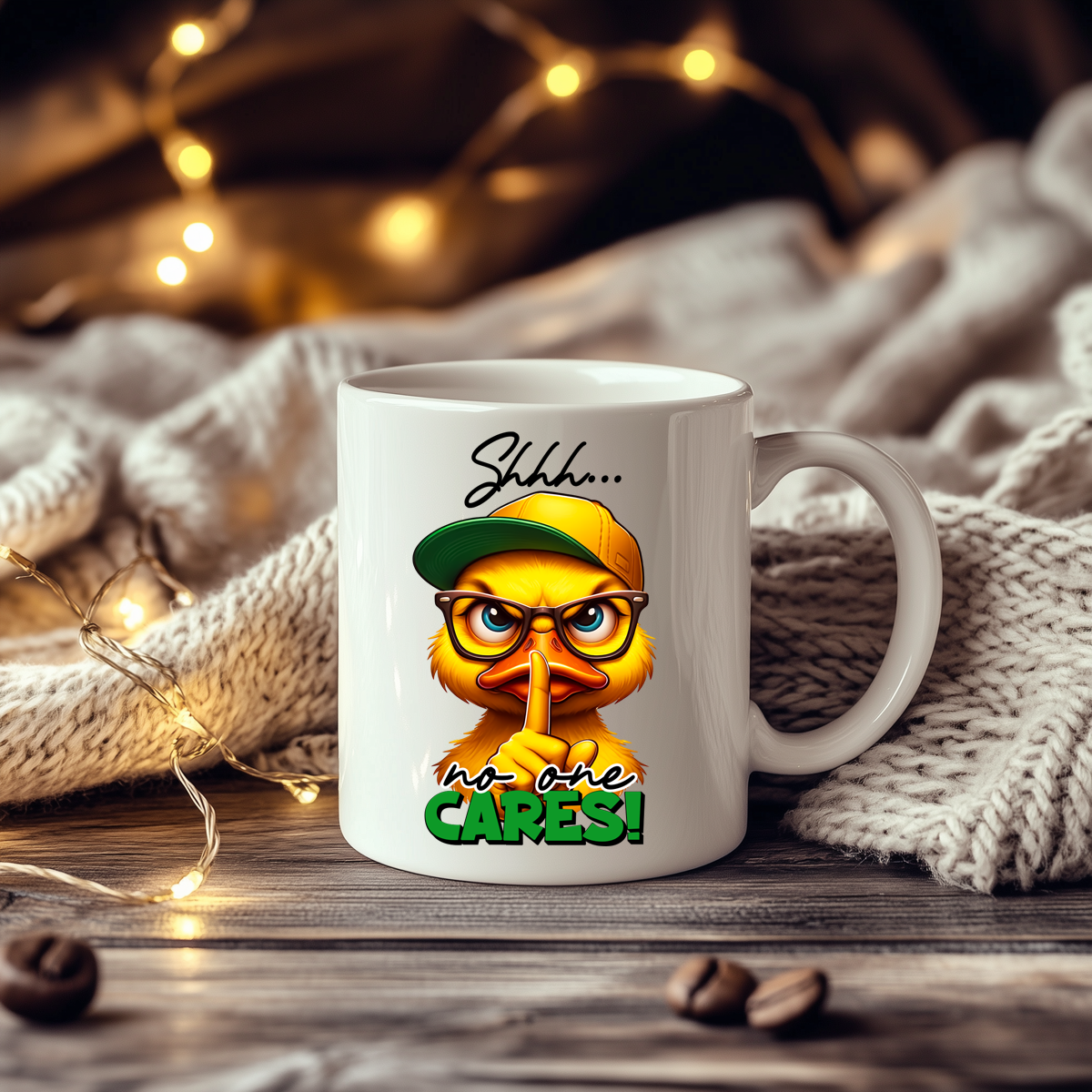 Photo of No One Cares – 15 oz Coffee Mug
