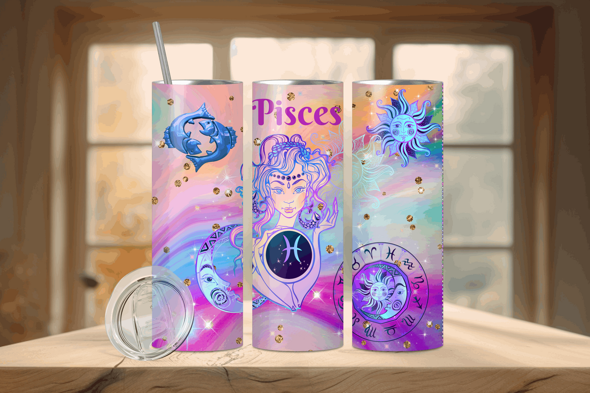 20oz Zodiac Signs Tumbler