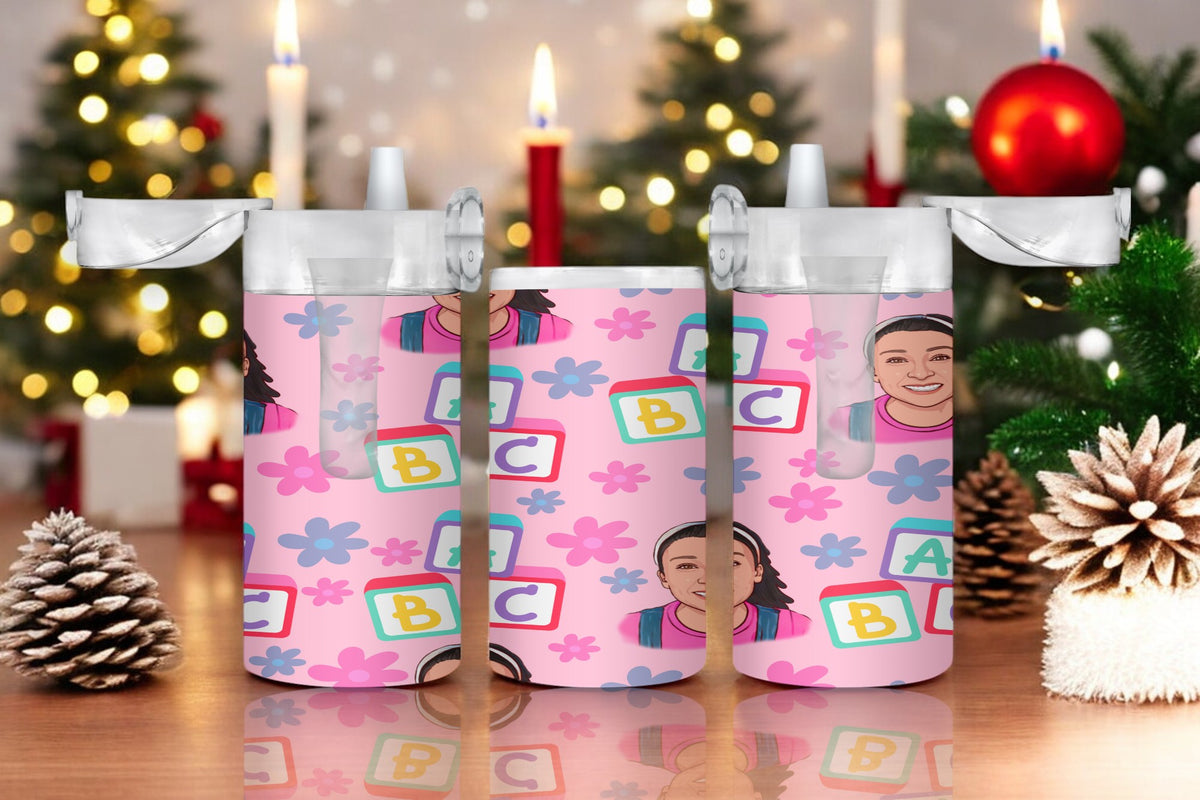 Photo of Ms. Rachel Pink – Sippy Duo Tumbler