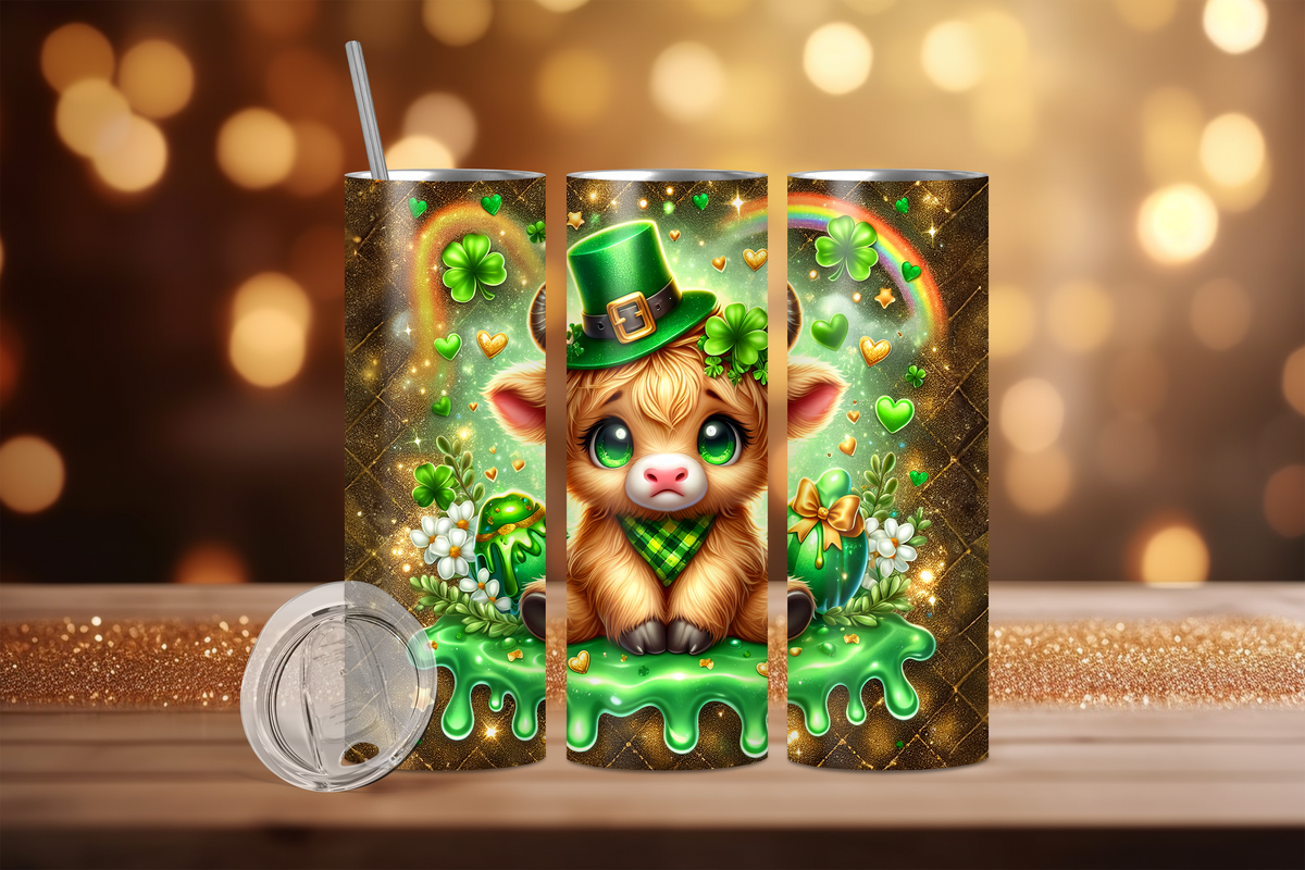 Photo of St Patrick's Day Baby Cow – 20 oz Tumbler