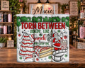 Torn Between Snacks Christmas 20 oz Tumbler